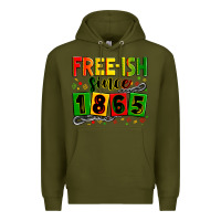 Army Green Free-ish since 1865 Premium Hoodie - Zillion Design Studio