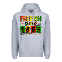 Heather Grey Free-ish since 1865 Premium Hoodie - Zillion Design Studio