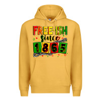 Mustard Free-ish since 1865 Premium Hoodie - Zillion Design Studio