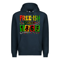 Navy Free-ish since 1865 Premium Hoodie - Zillion Design Studio