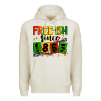 Oatmeal Heather Free-ish since 1865 Premium Hoodie - Zillion Design Studio