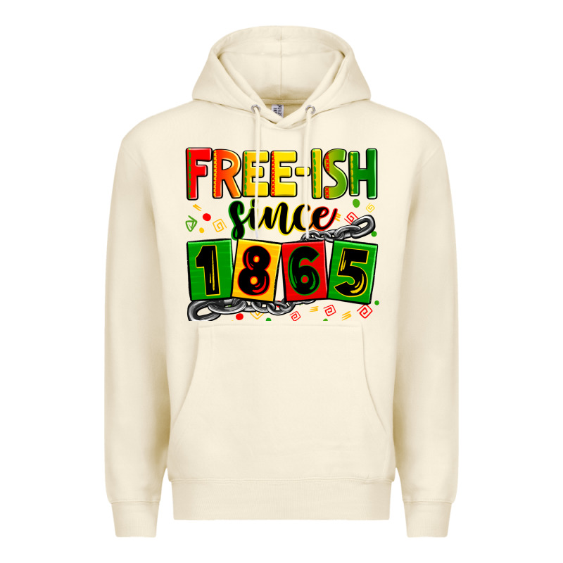 Free-ish Since 1865 Premium Hoodie by Zillion Design Studio | Teevron