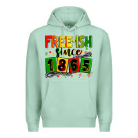 Seafoam Free-ish since 1865 Premium Hoodie - Zillion Design Studio