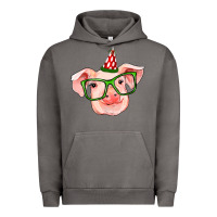 Pigment Tornado pig christmas Urban Hoodie - RanaPortraitStore