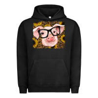 Pigment Black sunflowers pig Urban Hoodie - RanaPortraitStore