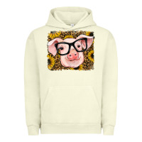 Pigment Pistachio sunflowers pig Urban Hoodie - RanaPortraitStore