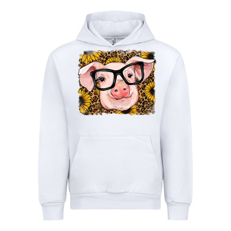 Sunflowers Pig Urban Hoodie by RanaPortraitStore | Teevron
