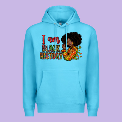 I Am Black History Premium Hoodie Designed By Zillion Design Studio