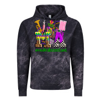 Cloud Black mardi gras ma medical assistant Vintage Hoodie - AdoDesignShop