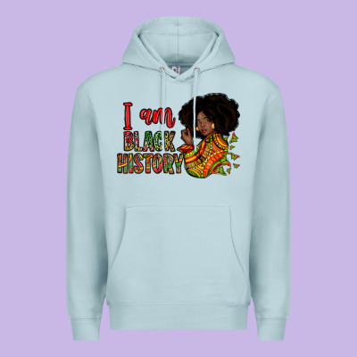 I Am Black History Premium Hoodie Designed By Zillion Design Studio
