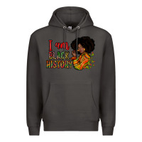 Smoke I am black history Premium Hoodie - Zillion Design Studio