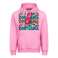 Fuchsia Pink dog mama Urban Hoodie - Zillion Design Studio