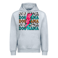 Heather Grey dog mama Urban Hoodie - Zillion Design Studio