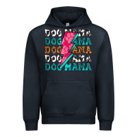 Navy dog mama Urban Hoodie - Zillion Design Studio
