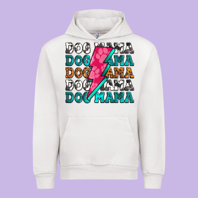 Dog Mama Urban Hoodie Designed By Zillion Design Studio