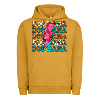 Pigment Peanut Butter dog mama Urban Hoodie - Zillion Design Studio