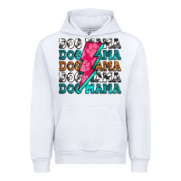 White dog mama Urban Hoodie - Zillion Design Studio