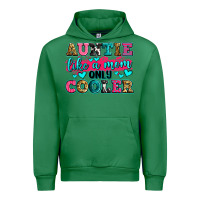 Emerald auntie like a mom only cooler Urban Hoodie - Zillion Design Studio