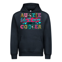 Navy auntie like a mom only cooler Urban Hoodie - Zillion Design Studio