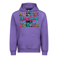Tulip auntie like a mom only cooler Urban Hoodie - Zillion Design Studio