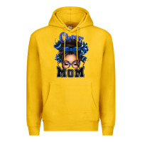 Lemon cheer mom messy bun Premium Hoodie - texasbilliewilder