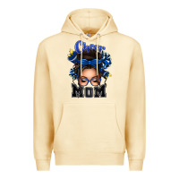 Pina Colada cheer mom messy bun Premium Hoodie - texasbilliewilder