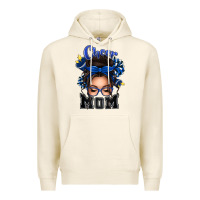 Tofu cheer mom messy bun Premium Hoodie - texasbilliewilder