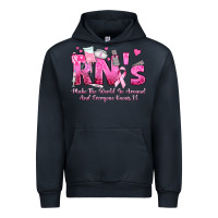 Navy rn s make the world go around and everyone knows Urban Hoodie - texasbilliewilder