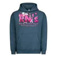 Pigment Midnight Navy rn s make the world go around and everyone knows Urban Hoodie - texasbilliewilder