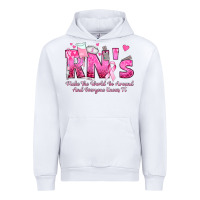 White rn s make the world go around and everyone knows Urban Hoodie - texasbilliewilder