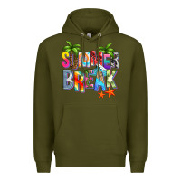 Army Green summer break Premium Hoodie - Zillion Design Studio