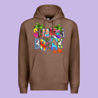 Summer Break Premium Hoodie Designed By Zillion Design Studio