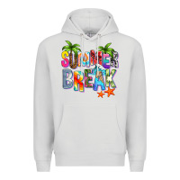 Dove Grey summer break Premium Hoodie - Zillion Design Studio