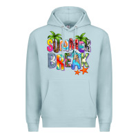 Blue Mist summer break Premium Hoodie - Zillion Design Studio