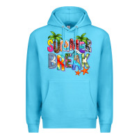Ocean Blue summer break Premium Hoodie - Zillion Design Studio