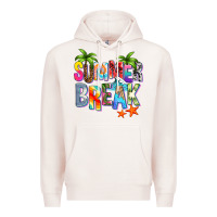 Pale Pink summer break Premium Hoodie - Zillion Design Studio