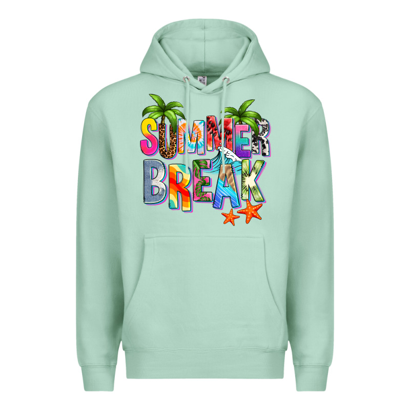 Summer Break Premium Hoodie by Zillion Design Studio | Teevron