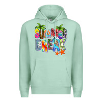 Seafoam summer break Premium Hoodie - Zillion Design Studio