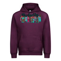 Mauve Wine perfectly imperfect Urban Hoodie - Zillion Design Studio