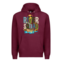 Burgundy river squad Premium Hoodie - Zillion Design Studio
