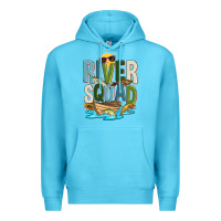 Ocean Blue river squad Premium Hoodie - Zillion Design Studio