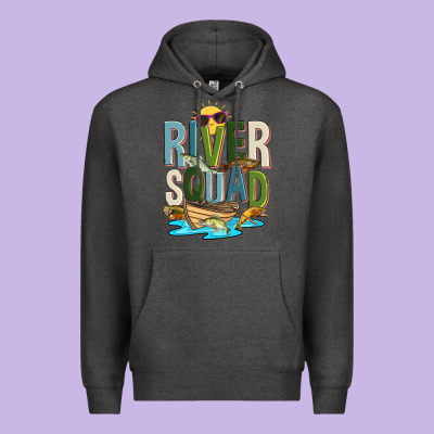 River Squad Premium Hoodie Designed By Zillion Design Studio