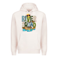 Pale Pink river squad Premium Hoodie - Zillion Design Studio