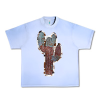 Grape Ice Cowhide Old Cactus Urban Heavy Tee - RanaPortraitStore