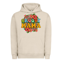 Pigment French Oak groovy mama Urban Hoodie - Zillion Design Studio