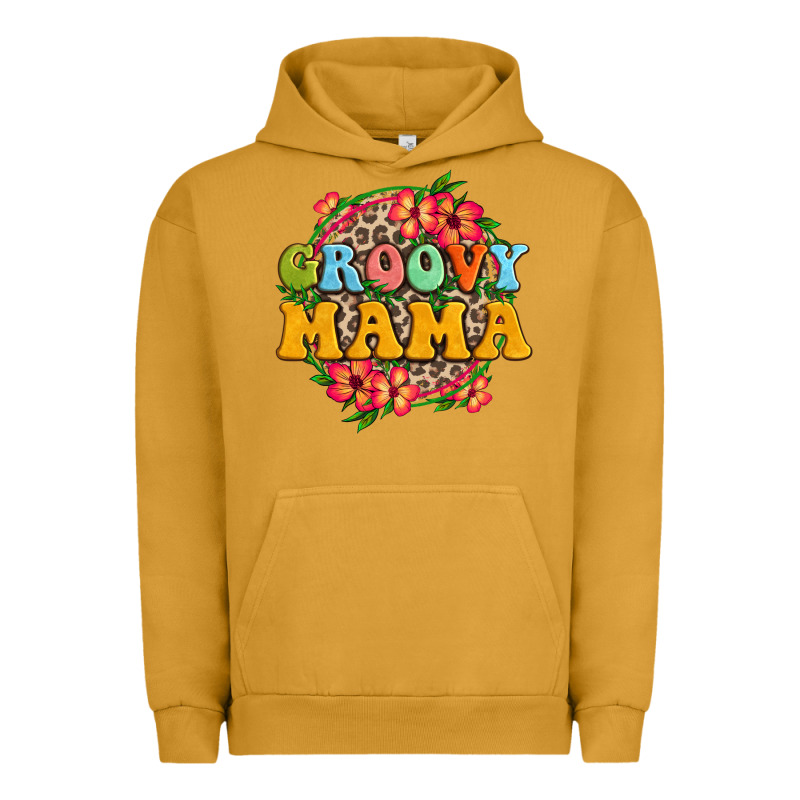 Groovy Mama Urban Hoodie by Zillion Design Studio | Teevron