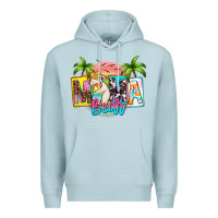 Blue Mist mama bear summer Premium Hoodie - Zillion Design Studio