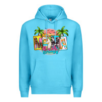 Ocean Blue mama bear summer Premium Hoodie - Zillion Design Studio