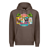 Coffee mama bear summer Premium Hoodie - Zillion Design Studio