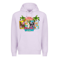 Lilac mama bear summer Premium Hoodie - Zillion Design Studio